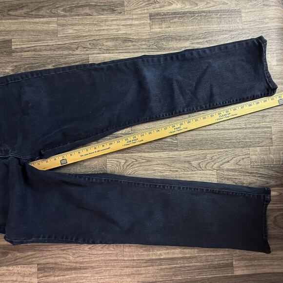 Levi’s 541 Athletic Fit Jeans W34 L32 Stretch Dark Wash Denim Made in Pakistan - Picture 6 of 8